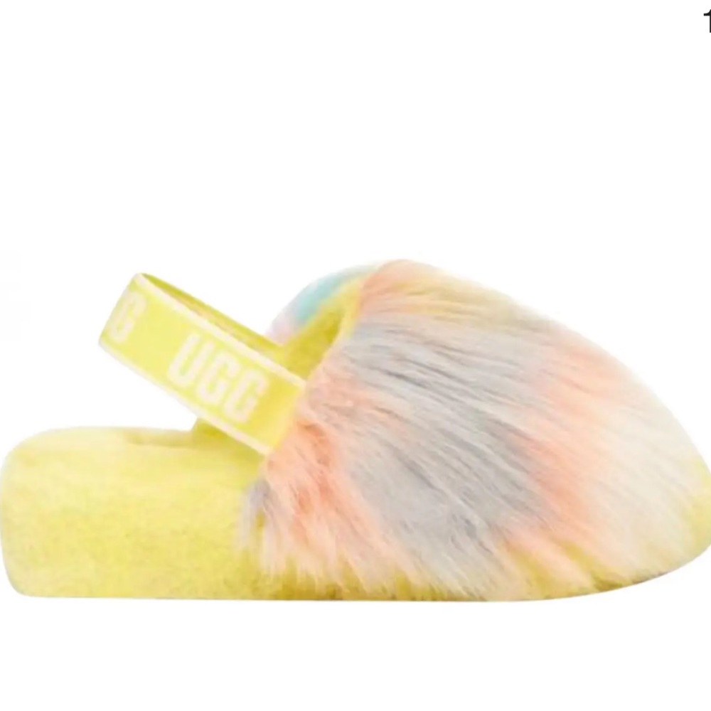 | UGG | shearling mules. Size 6.